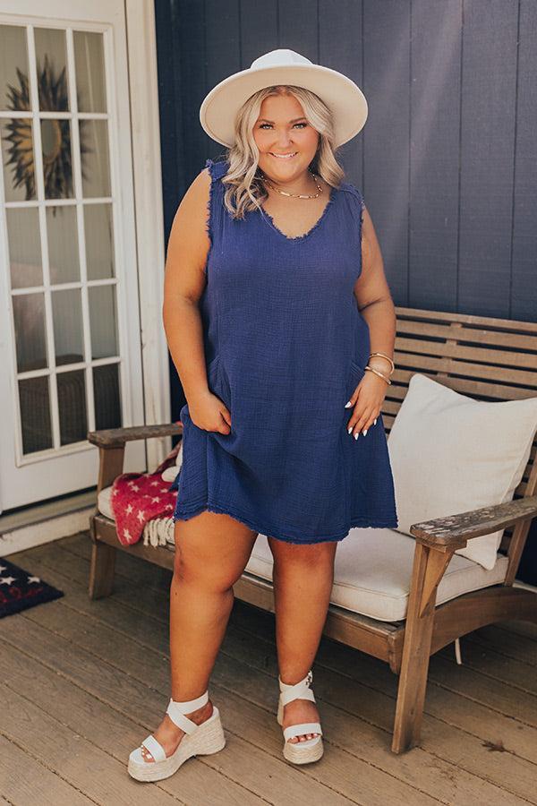 Sandy Coast Shift Dress Curves Product Image