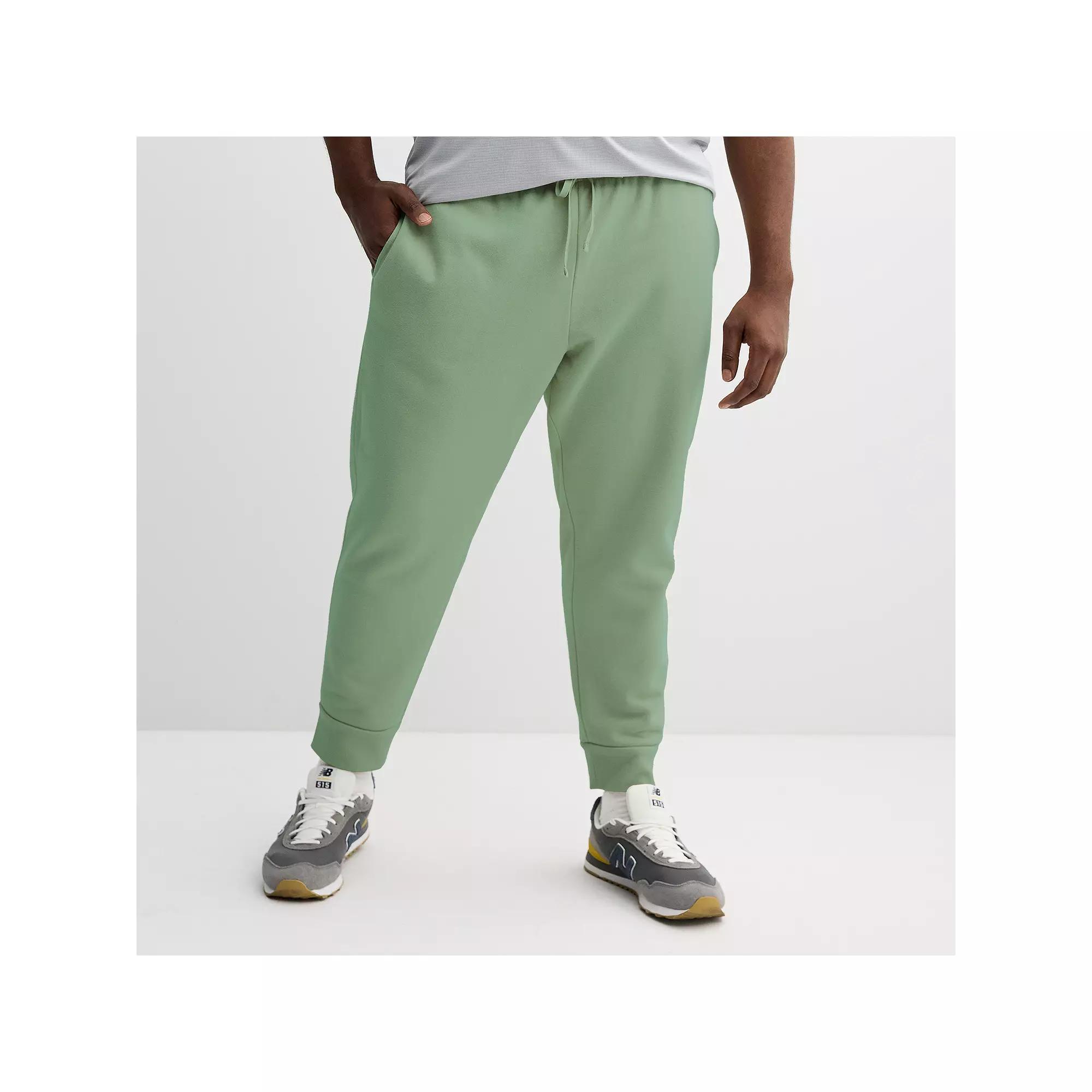 Big & Tall Tek Gear® Fleece Joggers, Men's, Size: XXL Tall, Malou Green Product Image