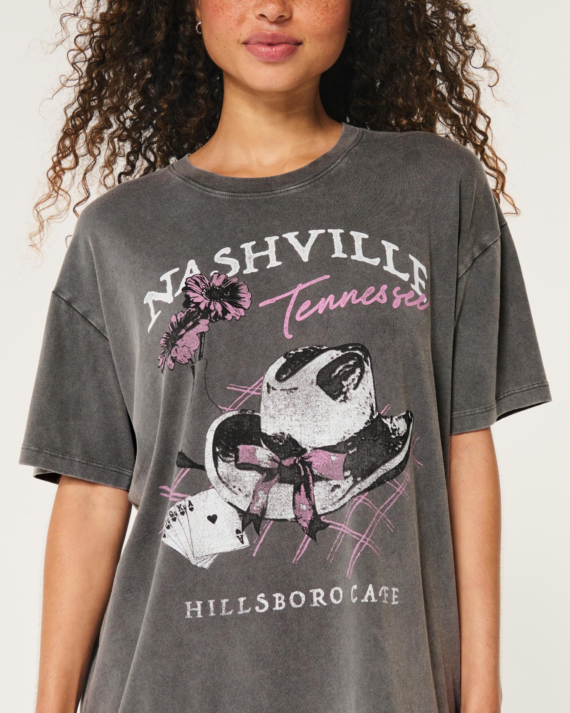 Oversized Le Petit Déjeuner Graphic Tee Product Image
