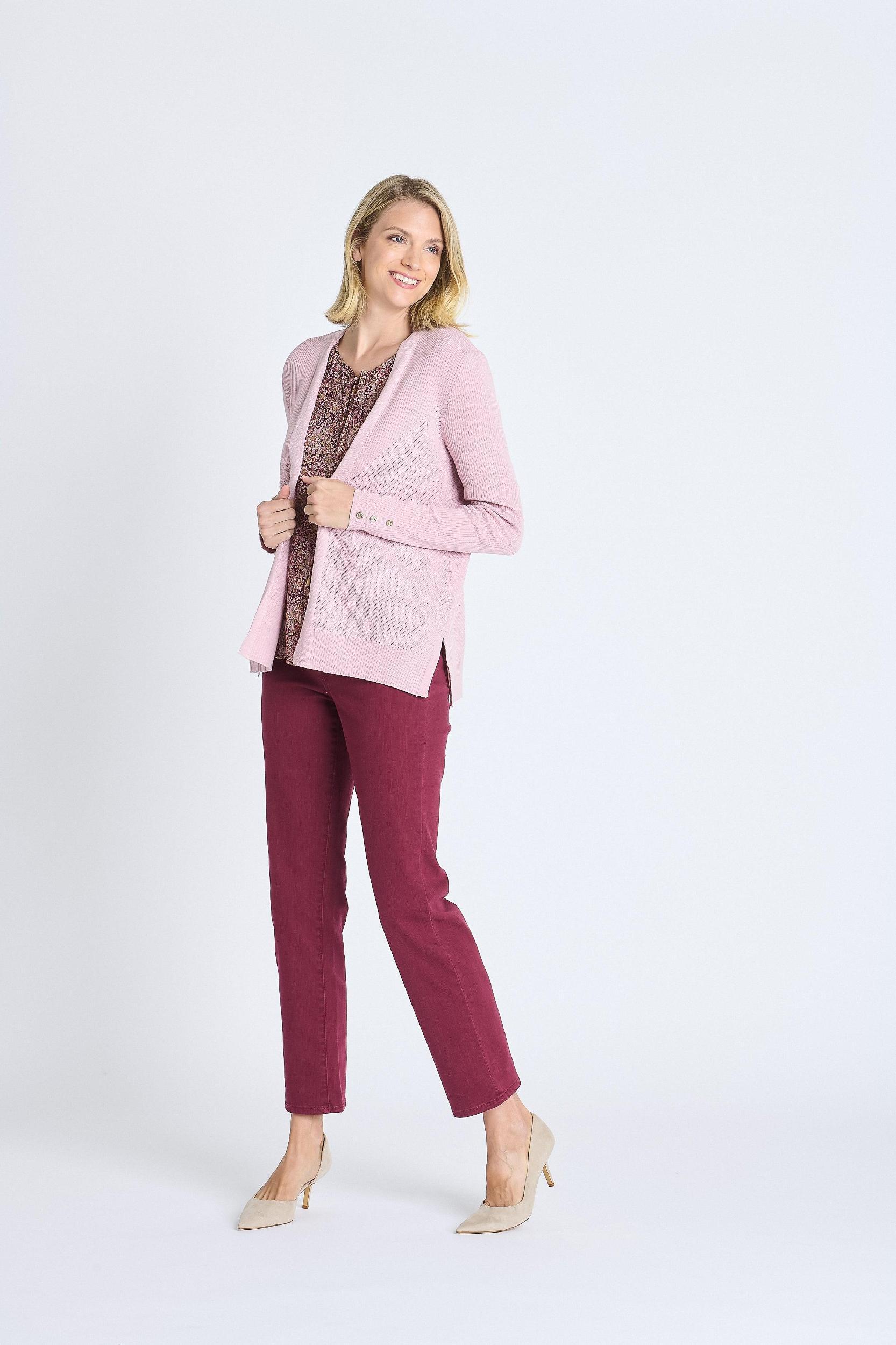 Westport Signature 5 Pocket Colored Denim Straight Leg Jean Product Image