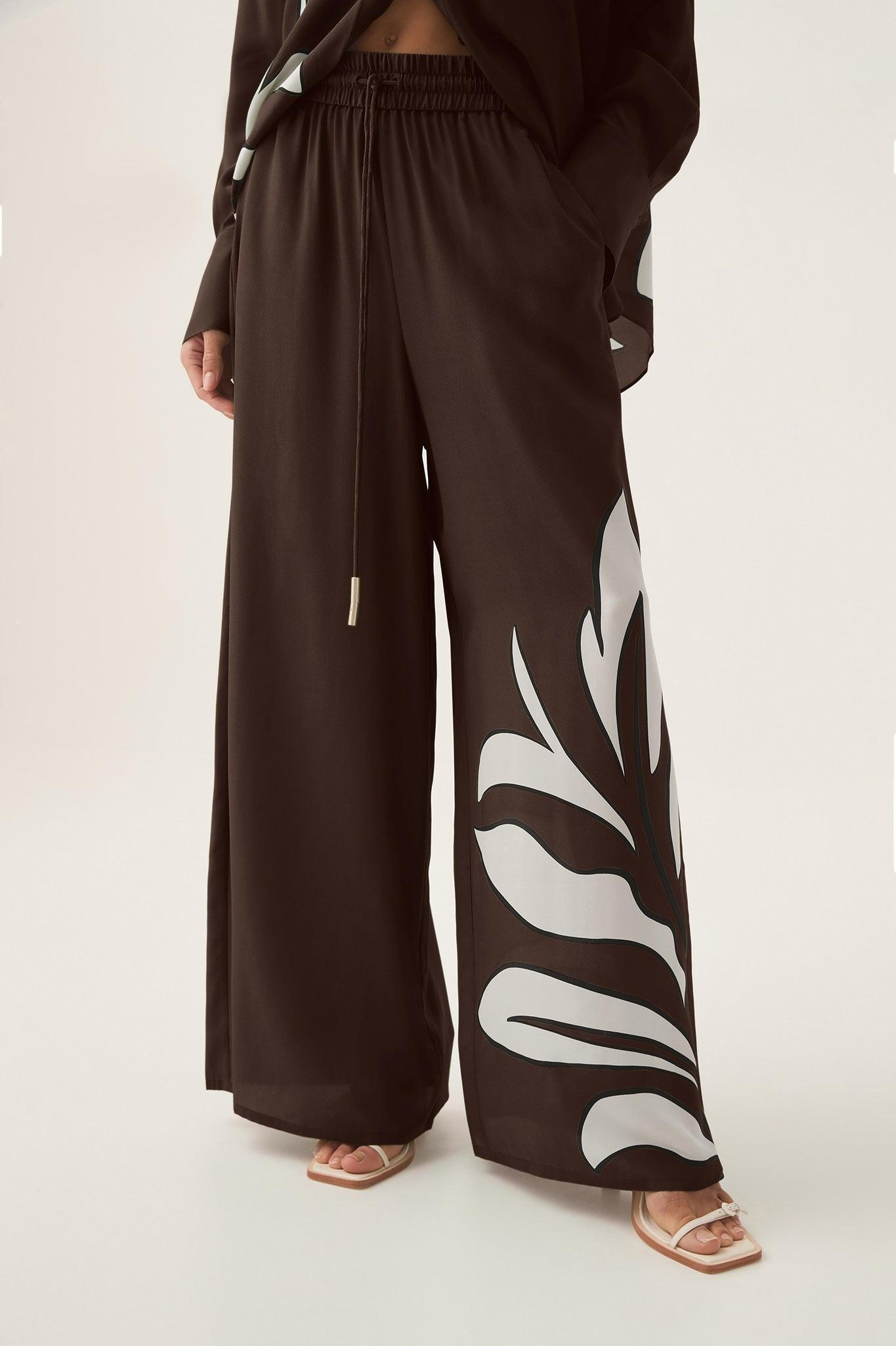 Planetary Silk Drawcord Pant Product Image