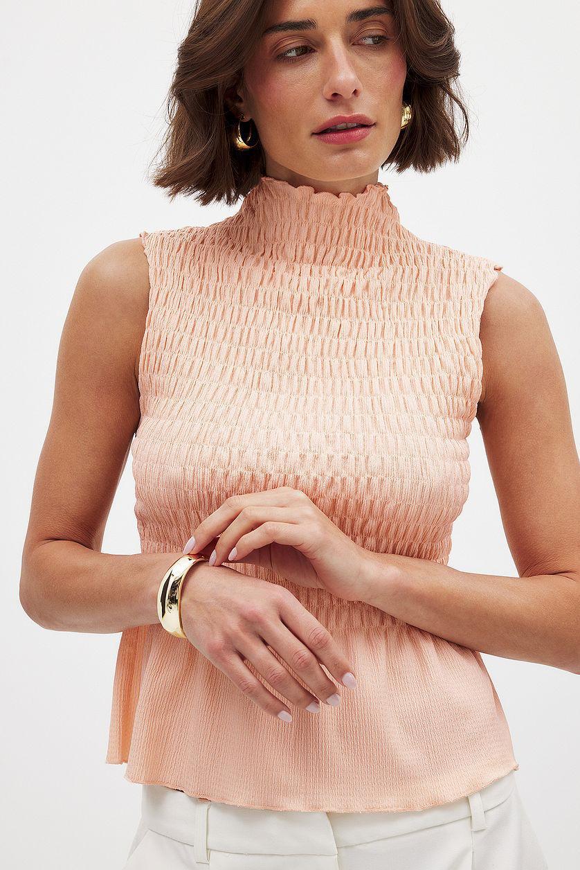 Sleeveless Smock Top Product Image