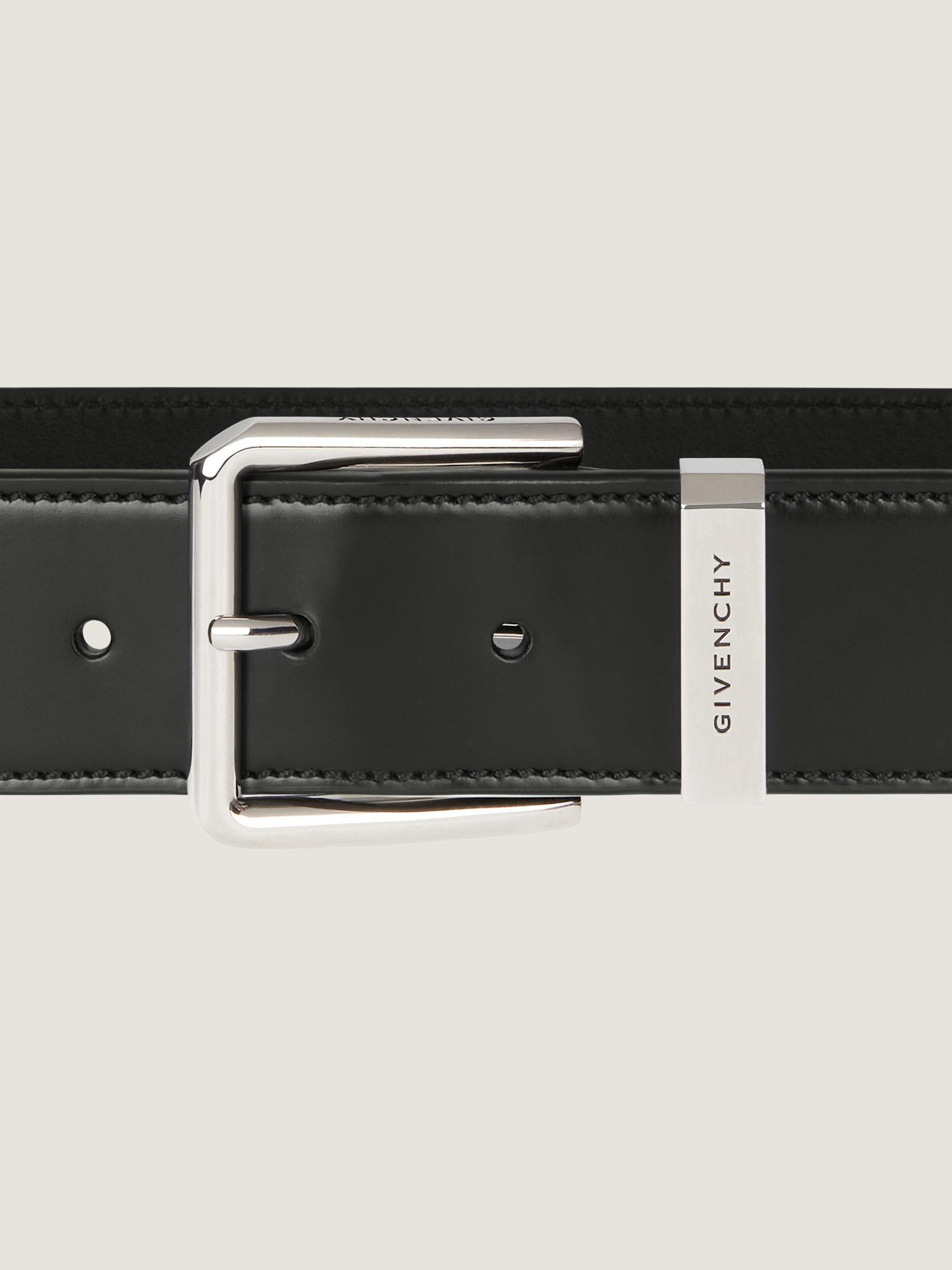 Gentleman belt in leather Product Image