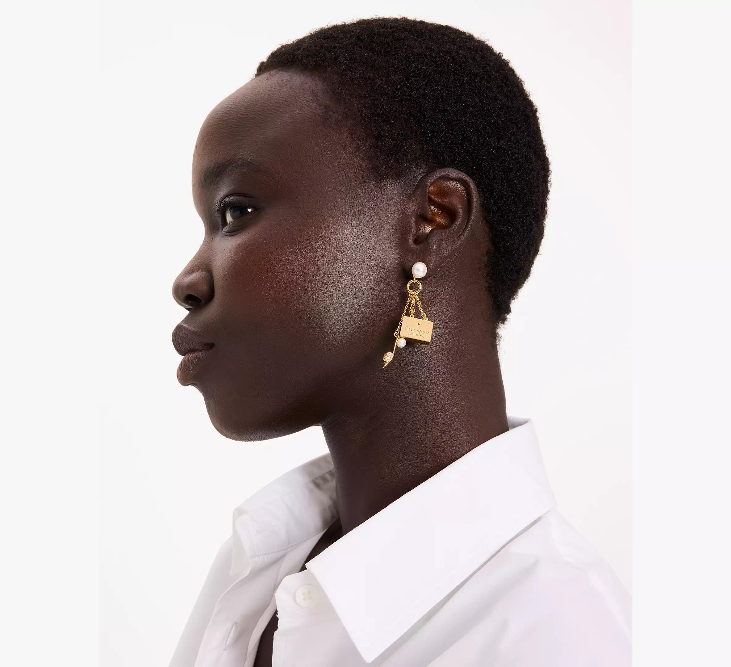 New York Minute Statement Earrings Product Image