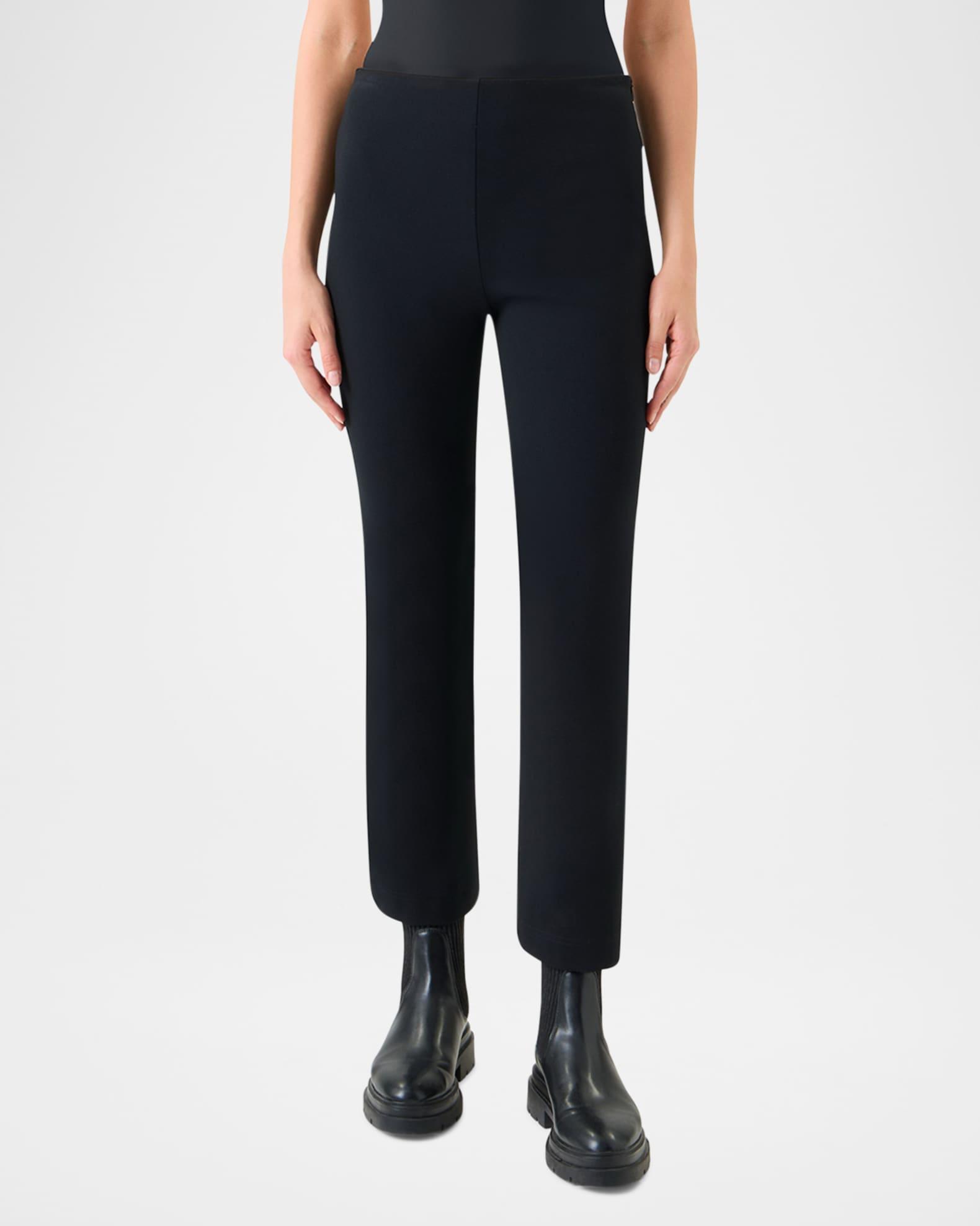 Cindy Signature Jersey Bootcut-Leg Ankle Pants Product Image