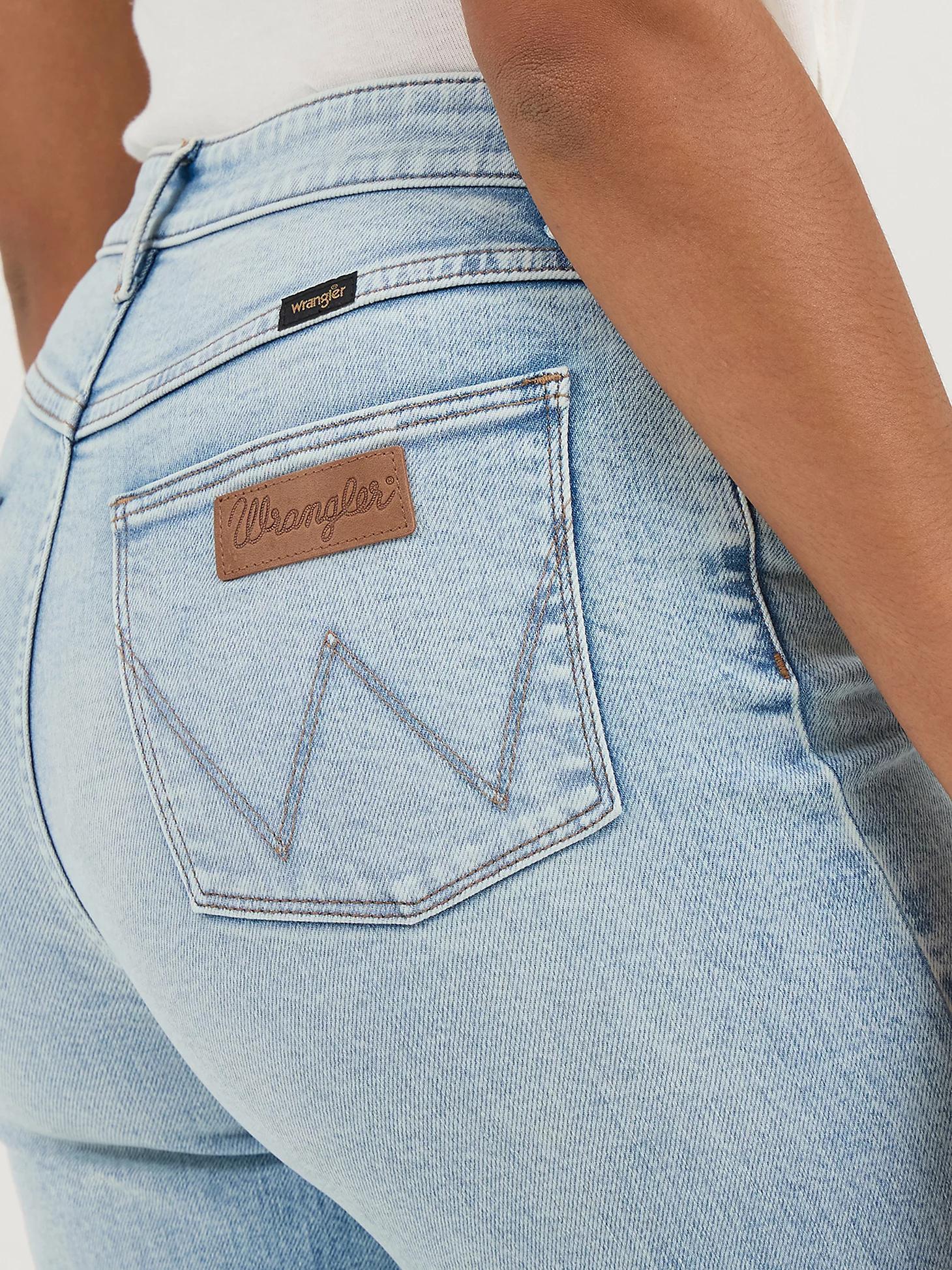 Women's High Rise Wide Leg Jean | Women's JEANS | Wrangler® Product Image