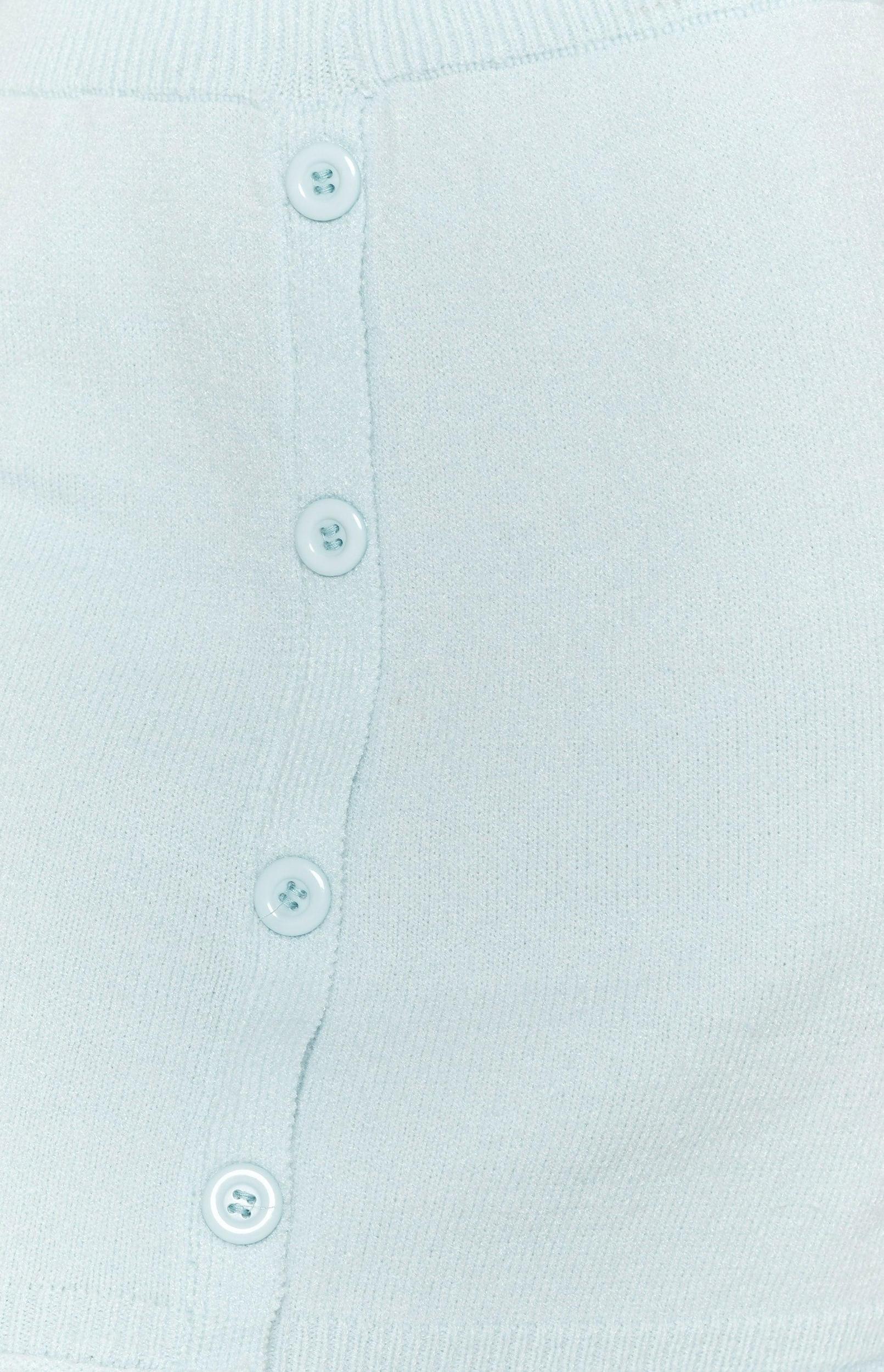 Rae Button Knit Skirt Product Image