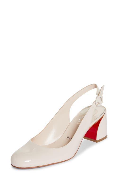So Jane Patent Red Sole Slingback Pumps Product Image