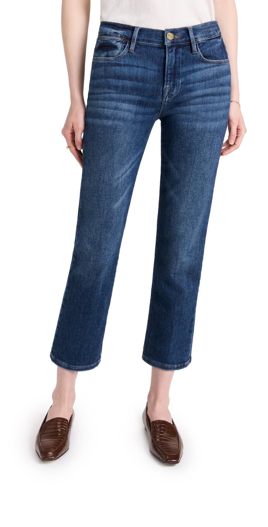 FRAME Le High Straight Jeans Bestia 31 Product Image