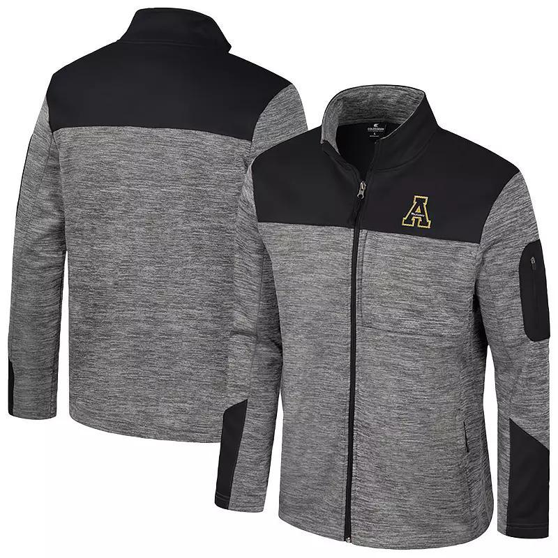 Men's Colosseum  Gray/Navy Georgetown Hoyas Guard Full-Zip Jacket, Size: 2XL, Grg Grey Product Image