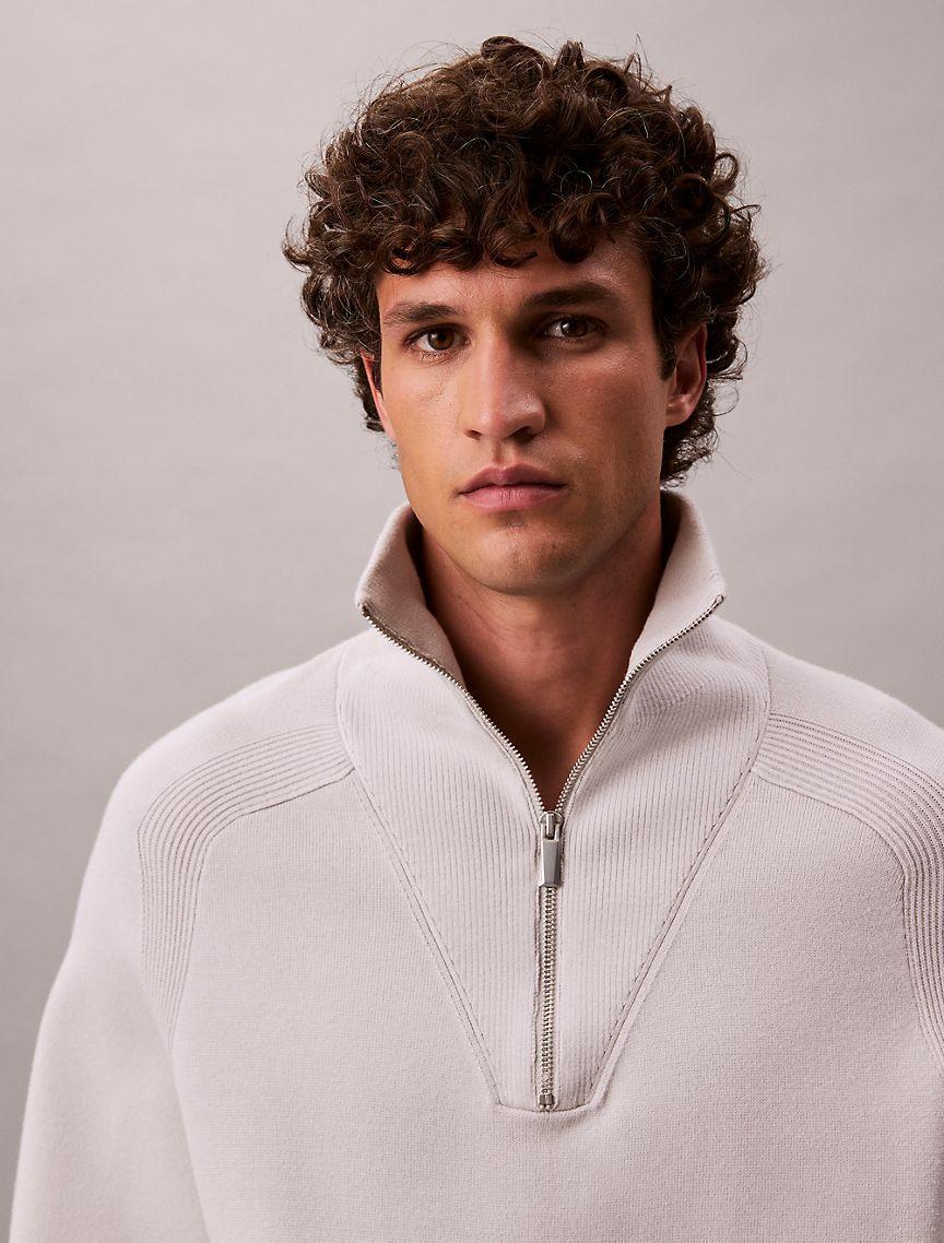 Tech Knit Mock Neck Sweater Product Image
