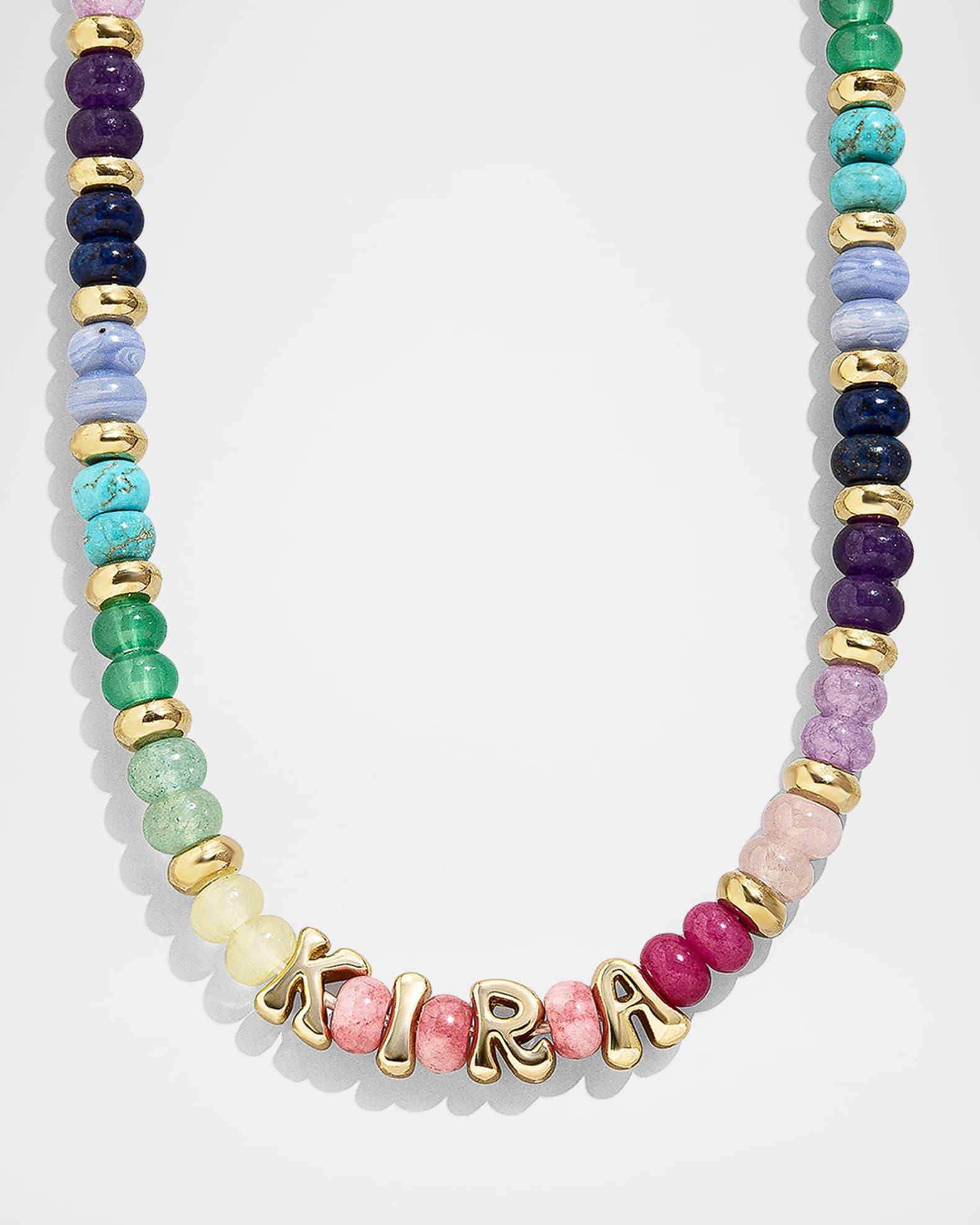 Semi Precious Custom Bubble Necklace Product Image