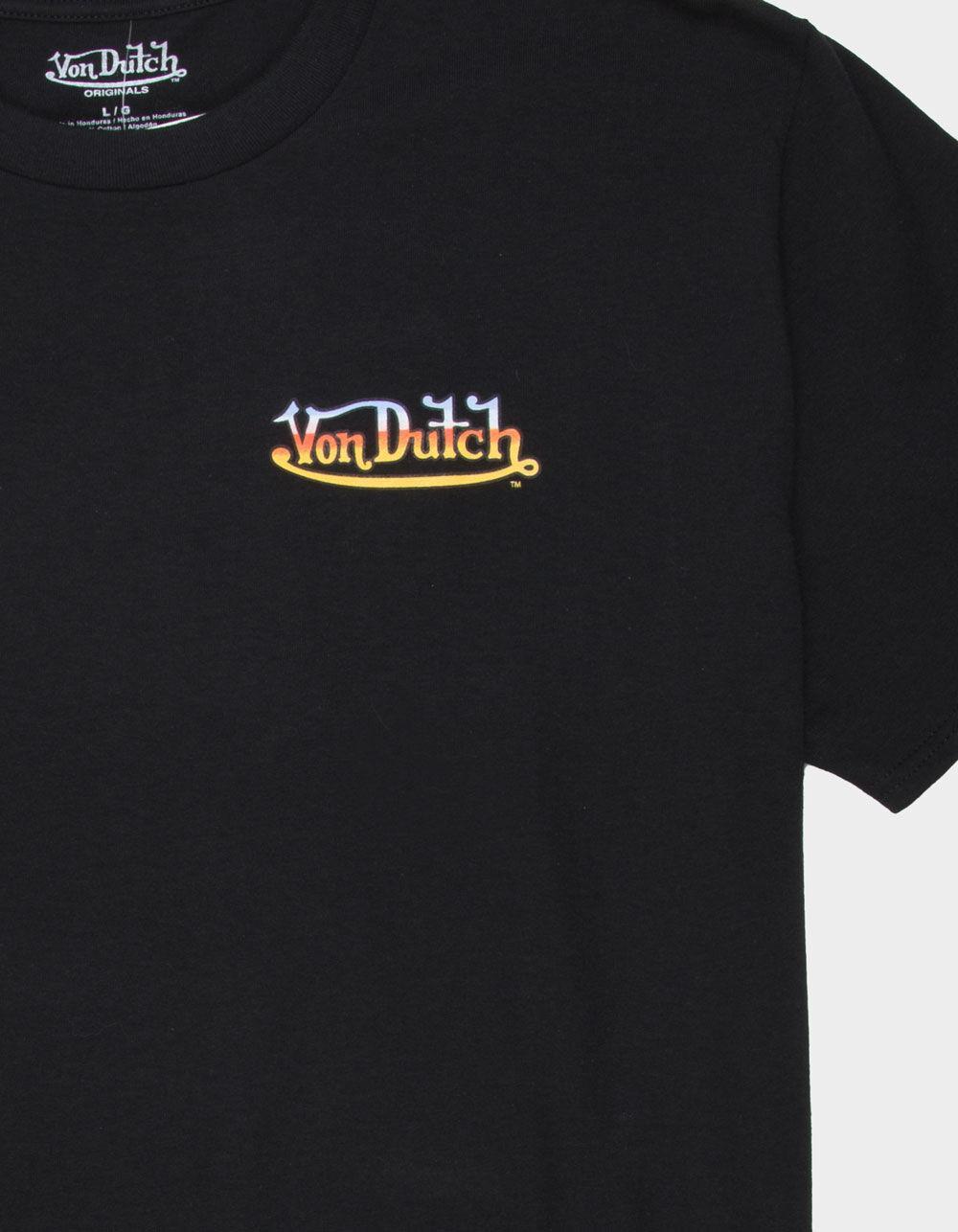 VON DUTCH Pistons Mens Tee - BLACK Product Image