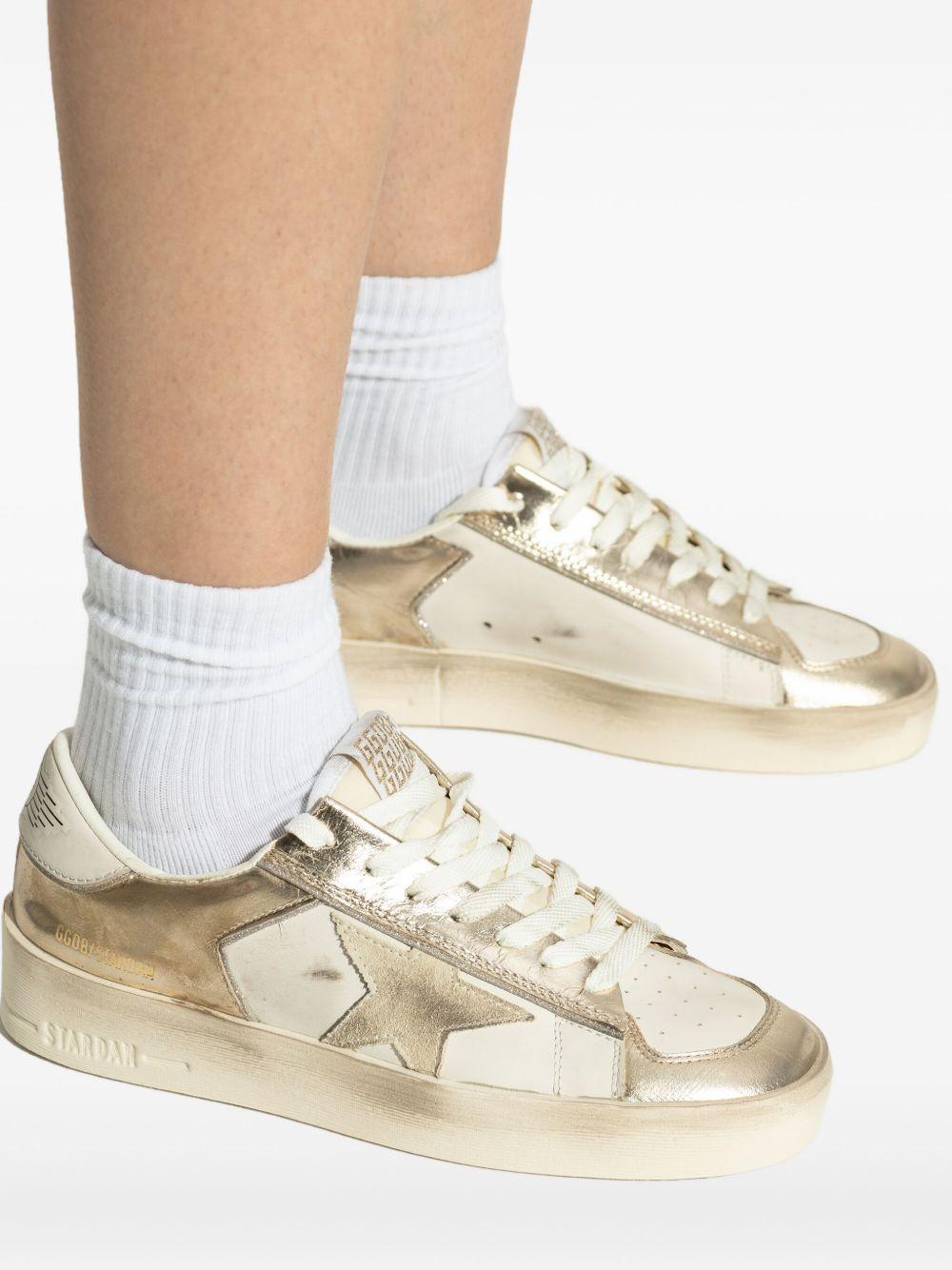 leather sneakers  Product Image