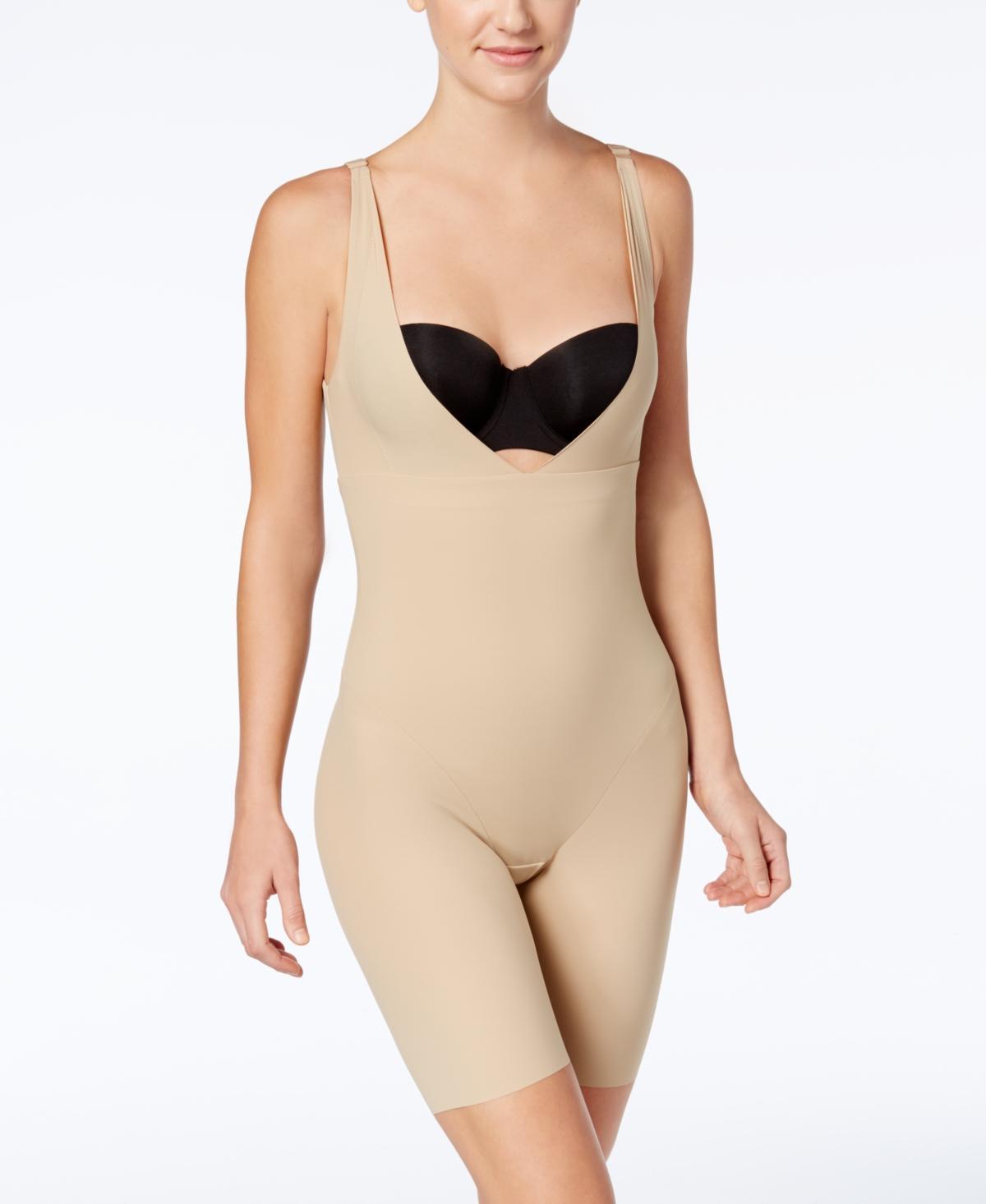 Maidenform Firm Control Shapewear Open Bust Body Shaper with Anti-Static Fabric 2556, Womens Product Image