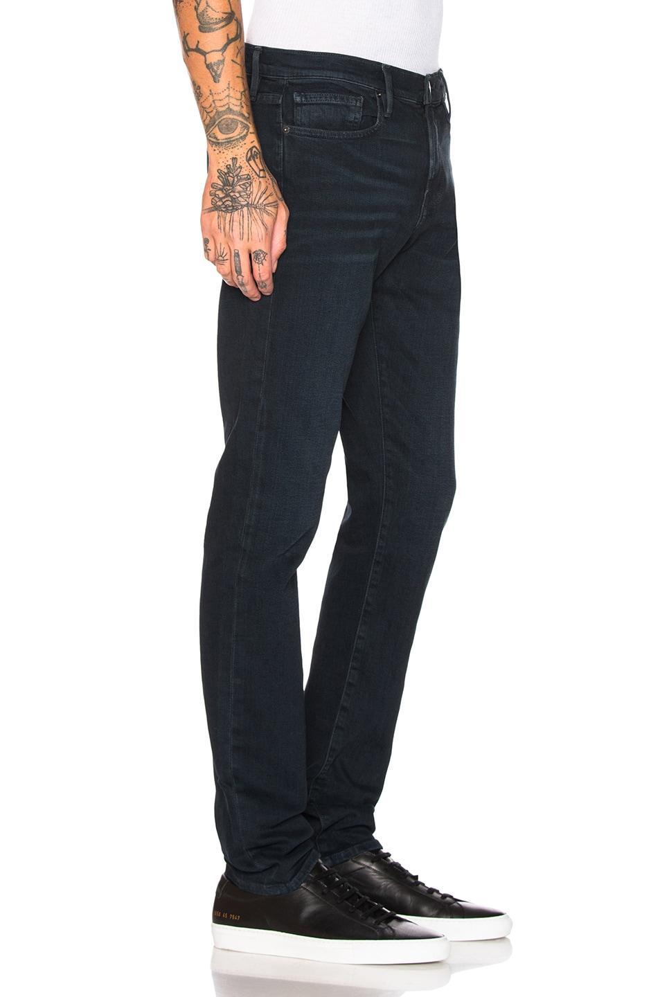 Frame Lhomme Slim Fit Jeans in Placid Product Image
