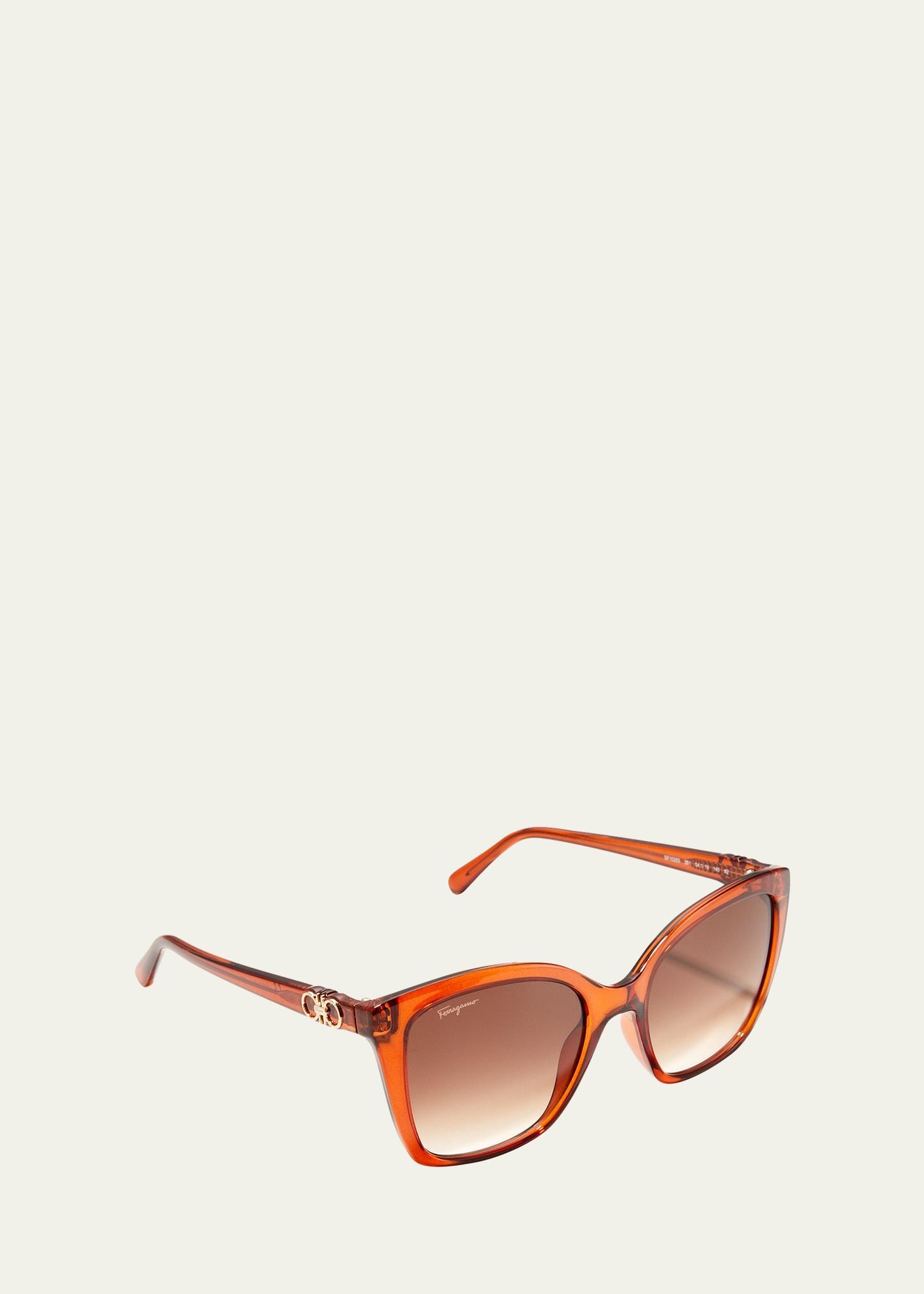 Gancini Square Injection Plastic Sunglasses Product Image