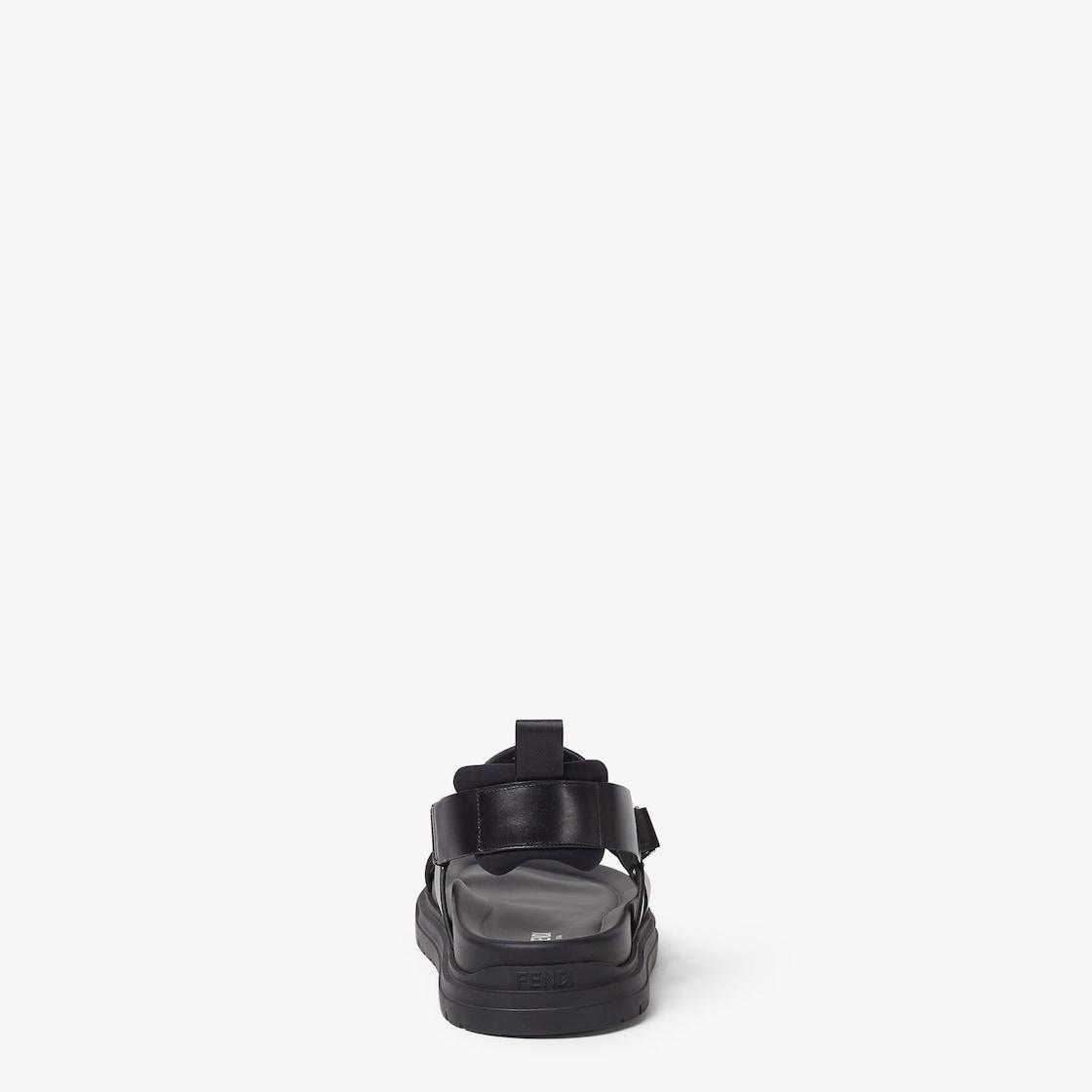 FF SandalsBlack leather sandals Product Image