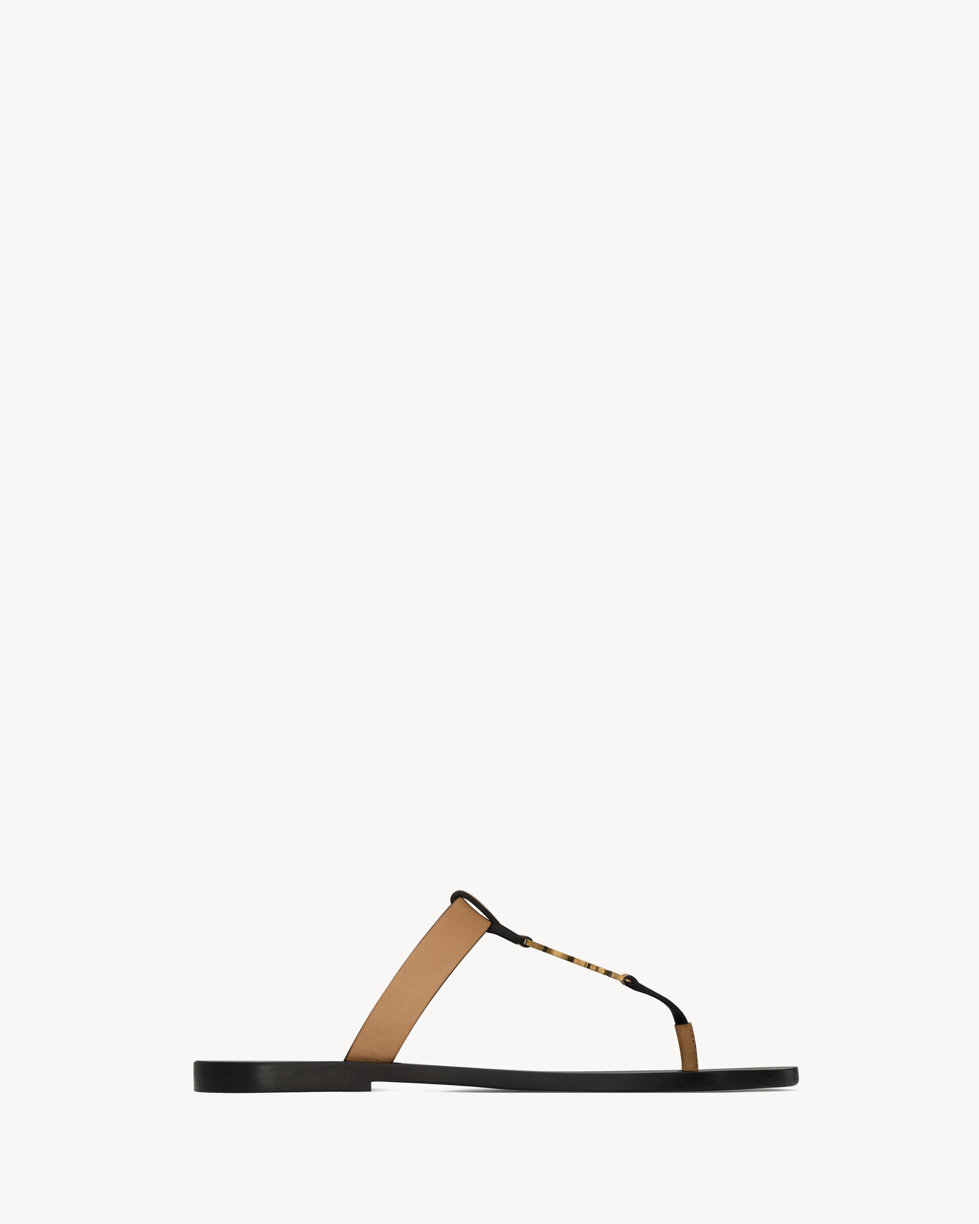 CASSANDRE slides in smooth leather Product Image