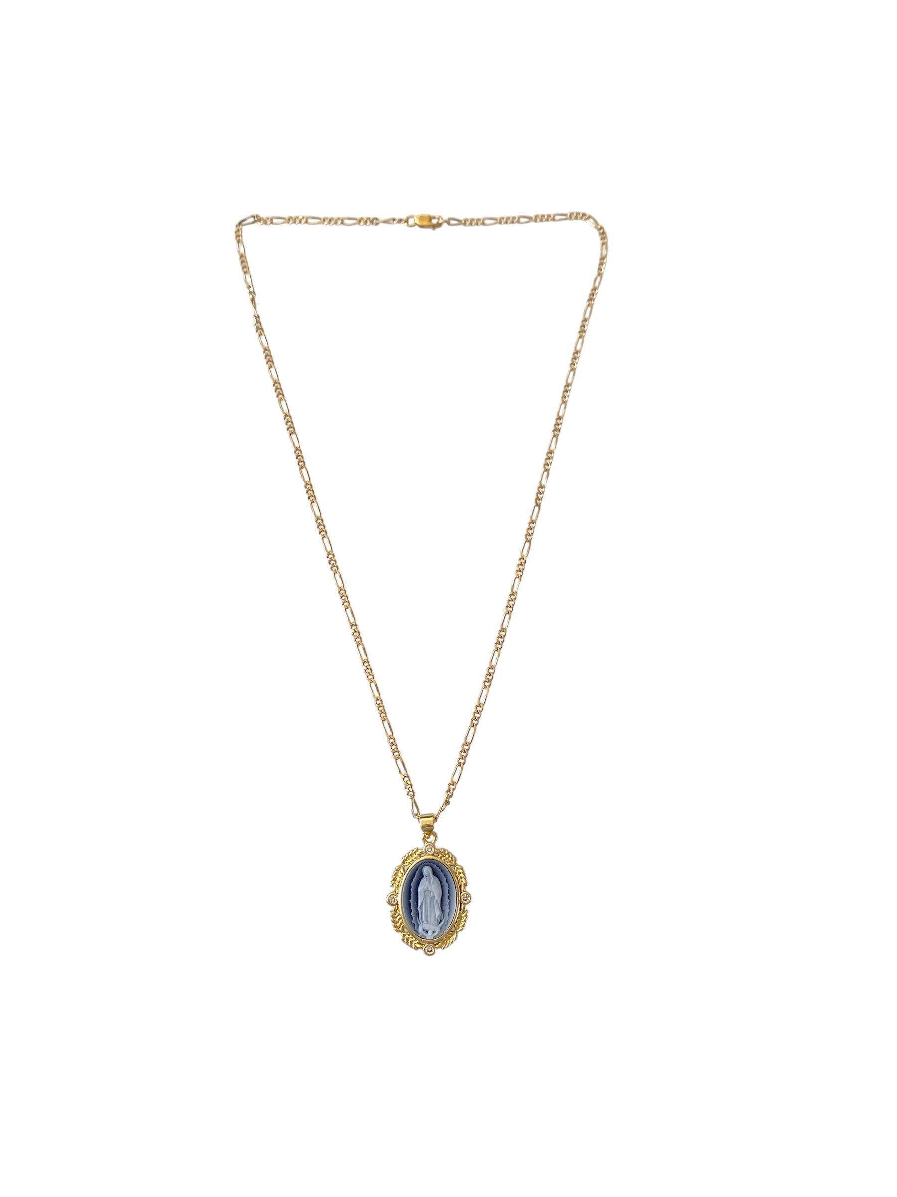 Blue Mary Necklace Product Image