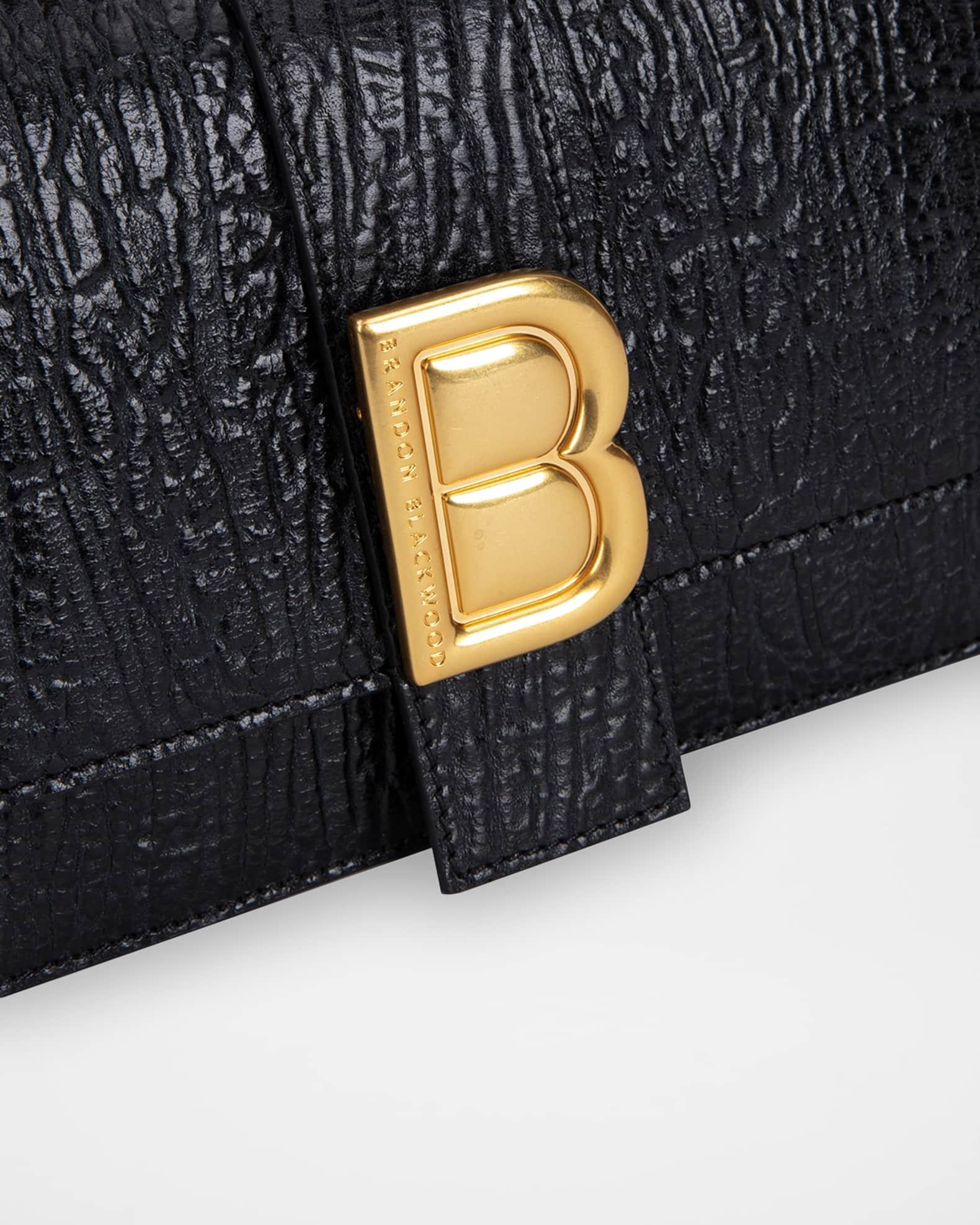 Jacome Textured Leather Shoulder Bag Product Image