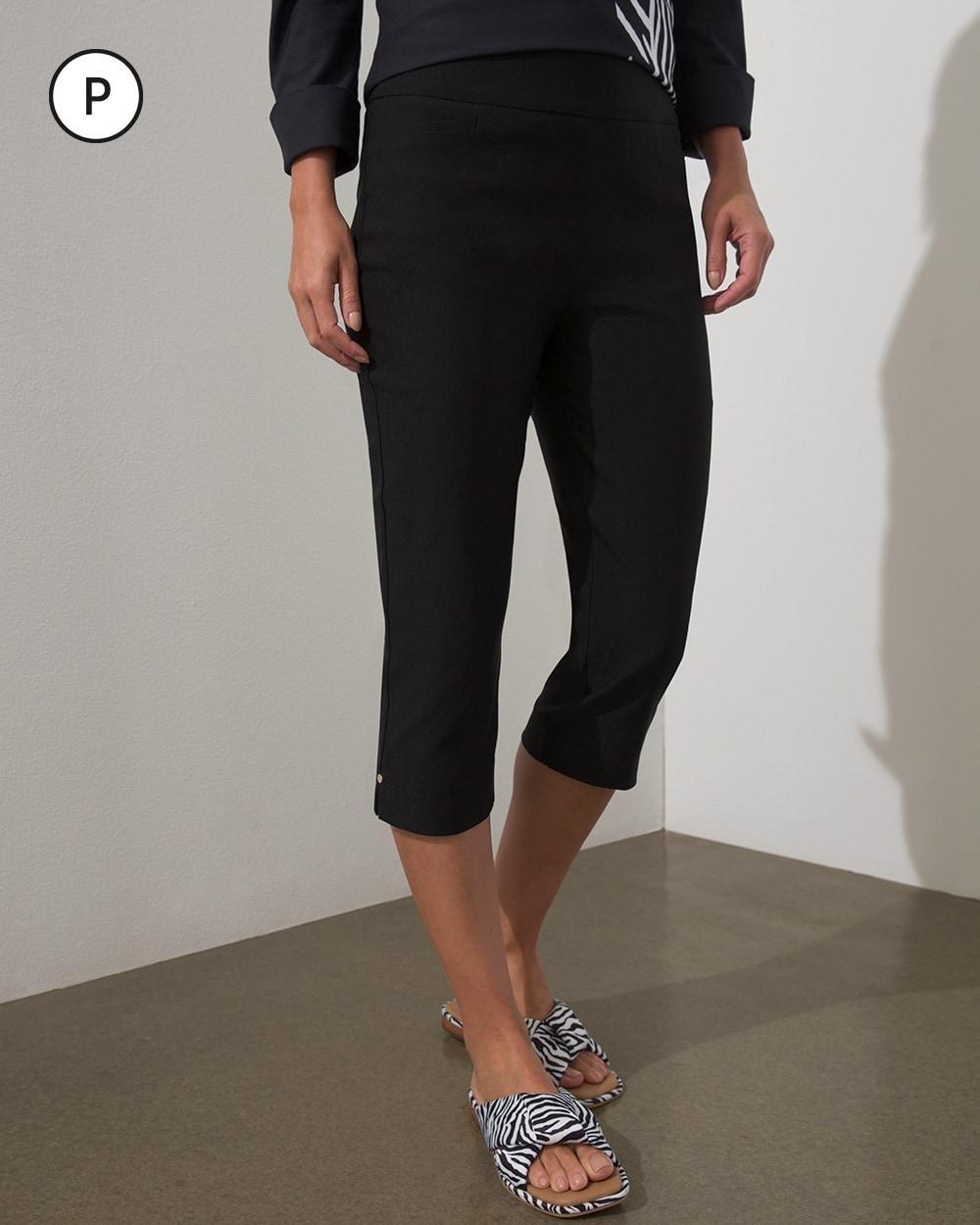 Petite Brigitte Rivet Capris Product Image