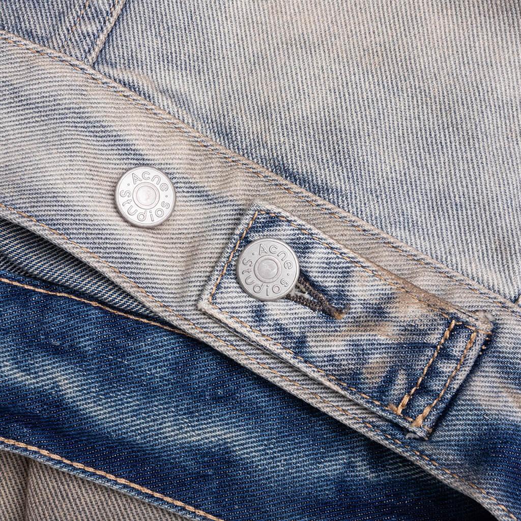 Oversized Fit Denim jacket - Light Blue Male Product Image