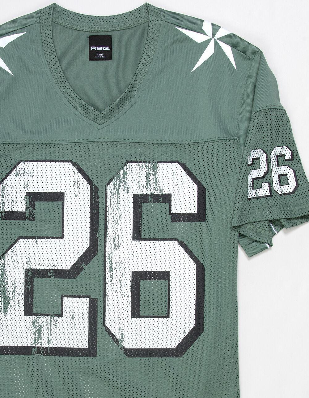 RSQ Mens Mesh Football Jersey - LT GREEN Product Image