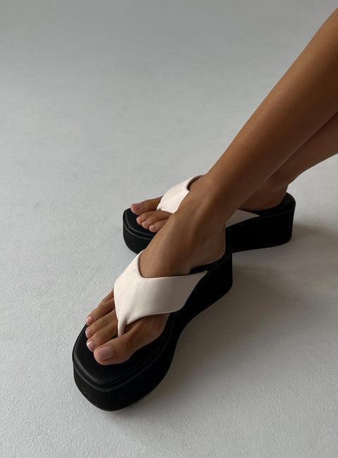Crawley Sandals Cream Product Image