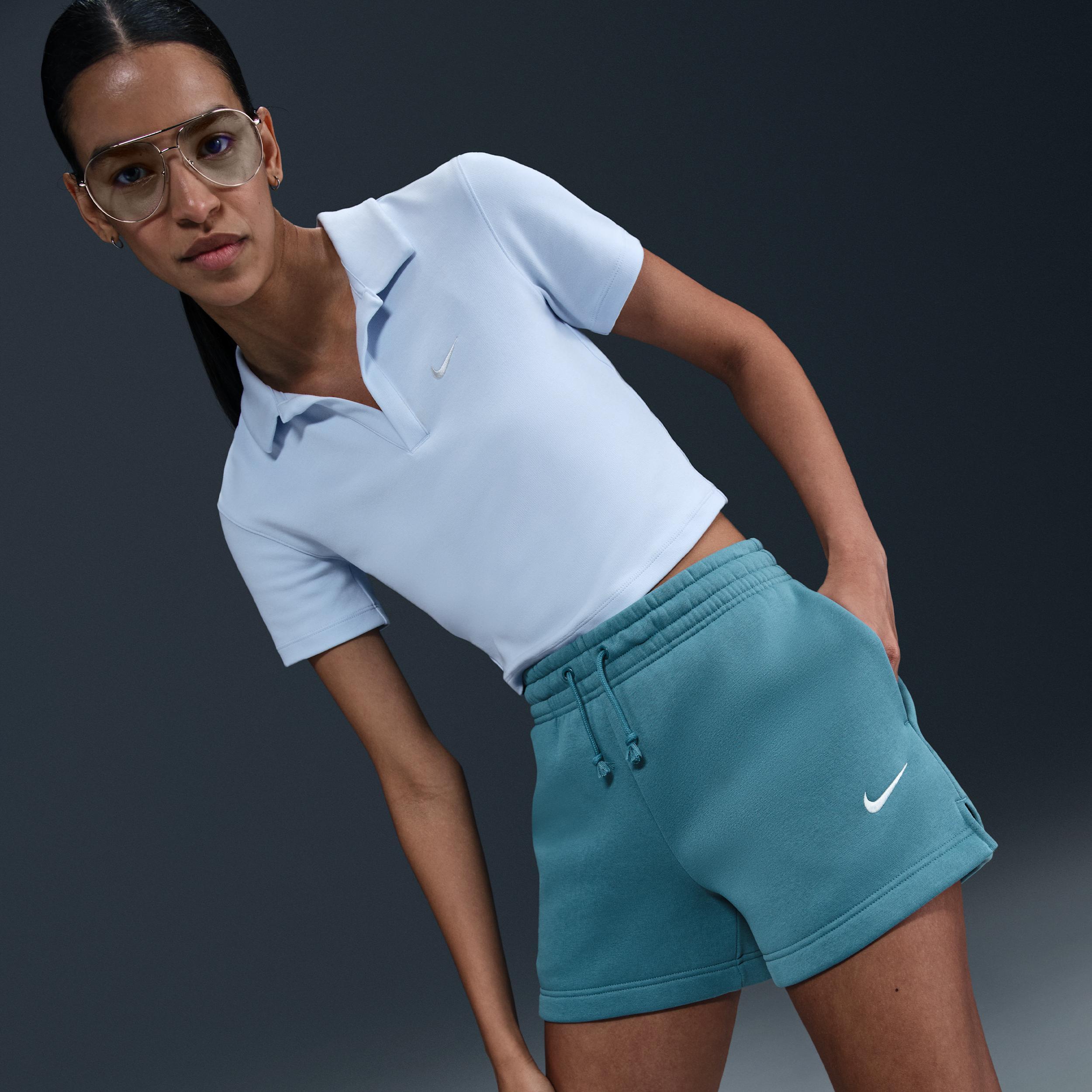 Women's Nike Sportswear Phoenix Fleece Mid-Rise 4" Shorts Product Image