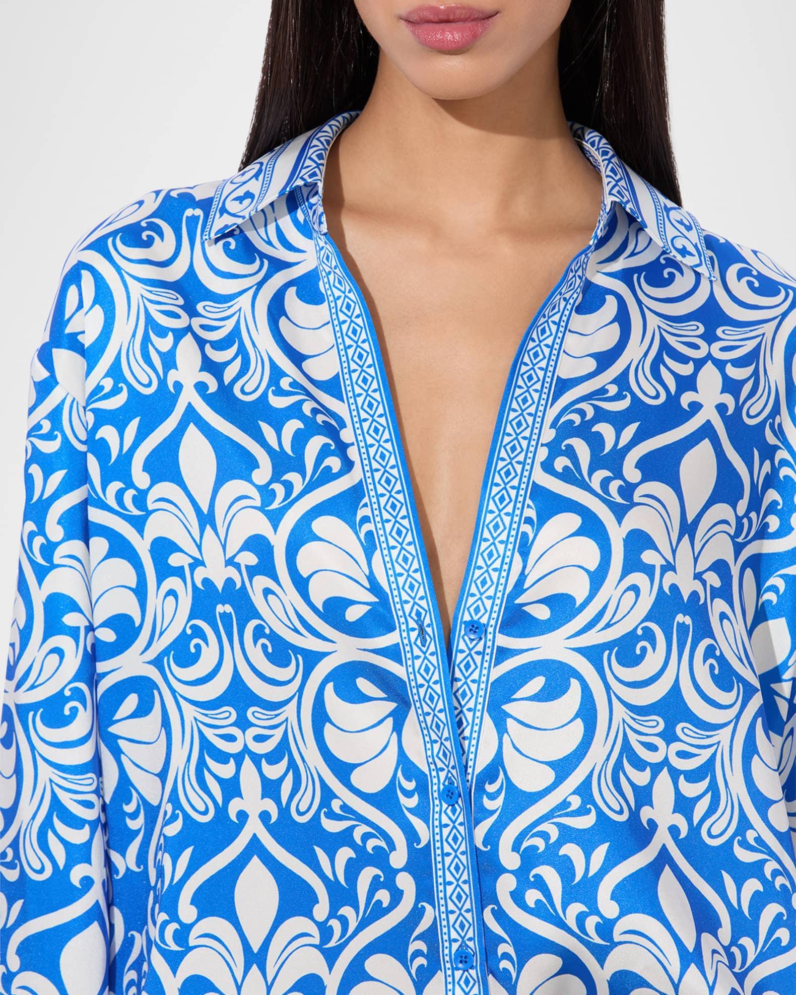 Kiva Oversized Pajama Shirt Product Image