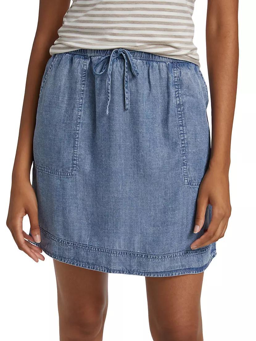 Alice Drawstring A-Line Miniskirt Product Image