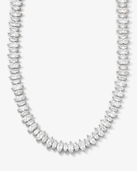 "She's So Fine" Choker - Silver|White Diamondettes Product Image