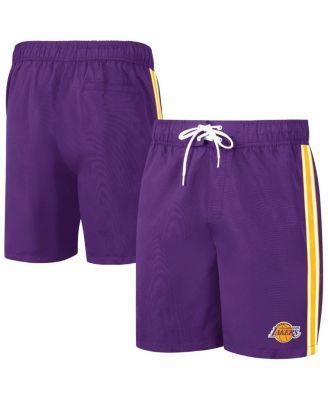 Men's G-III Sports by Carl Banks Purple/Black Sacramento Kings Sand Beach Volley Swim Shorts, Size: Medium, Kng Purple Product Image