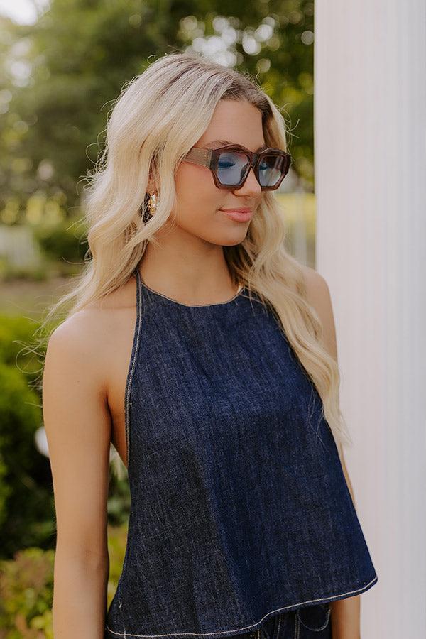 Bungalow Cutie Sunnies in Mocha Product Image