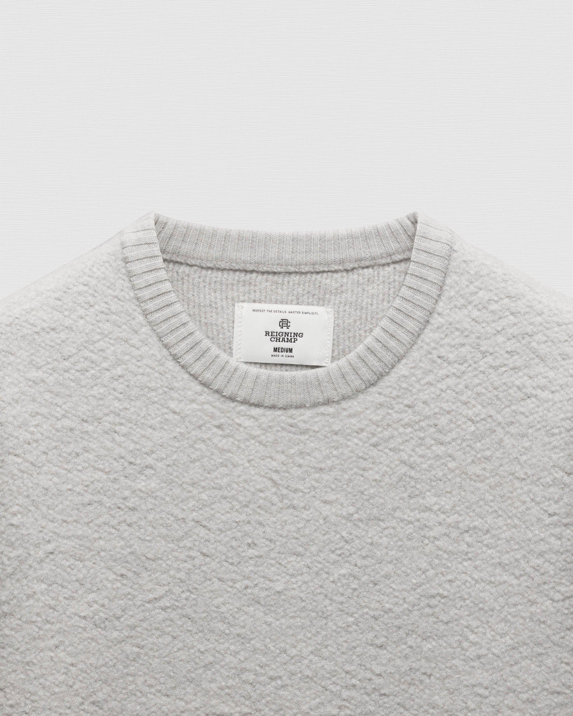 Textured Boucle Turf Crewneck Male Product Image