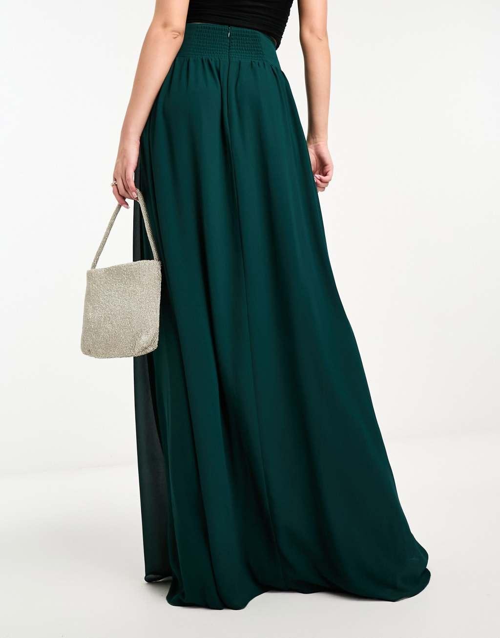TFNC pleated maxi skirt Product Image