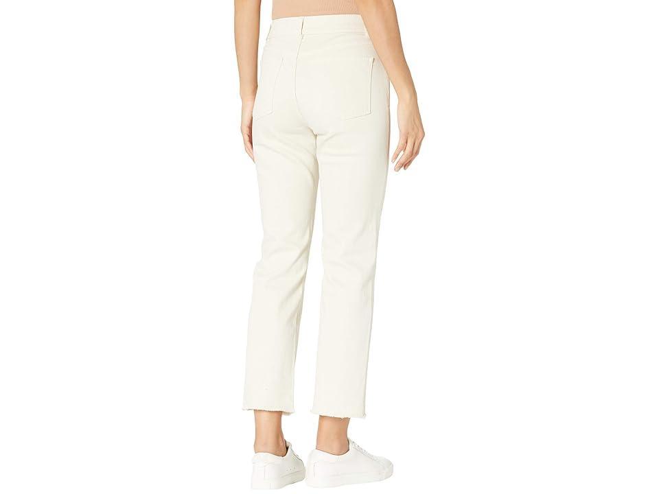 DL1961 Patti High Rise Straight Jeans in Ecru Product Image