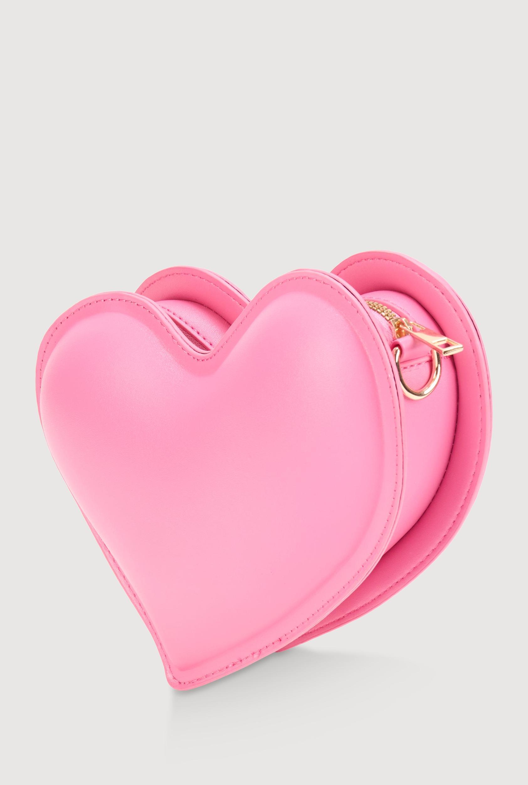 3D Heart Crossbody Handbag Female Product Image
