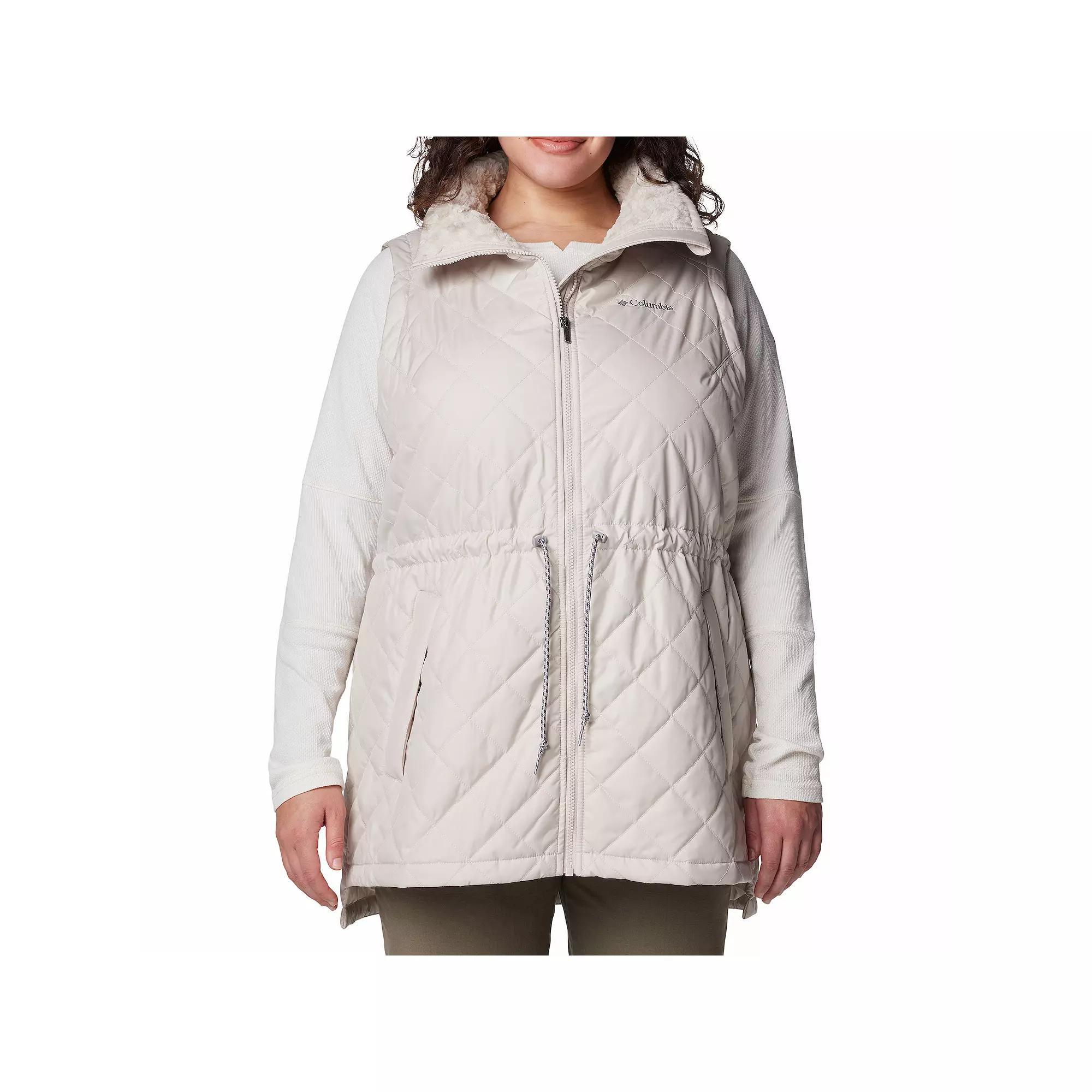 Plus Size Columbia Copper Crest II Mid Vest, Women's, Size: 3XL, Dark Grey Product Image