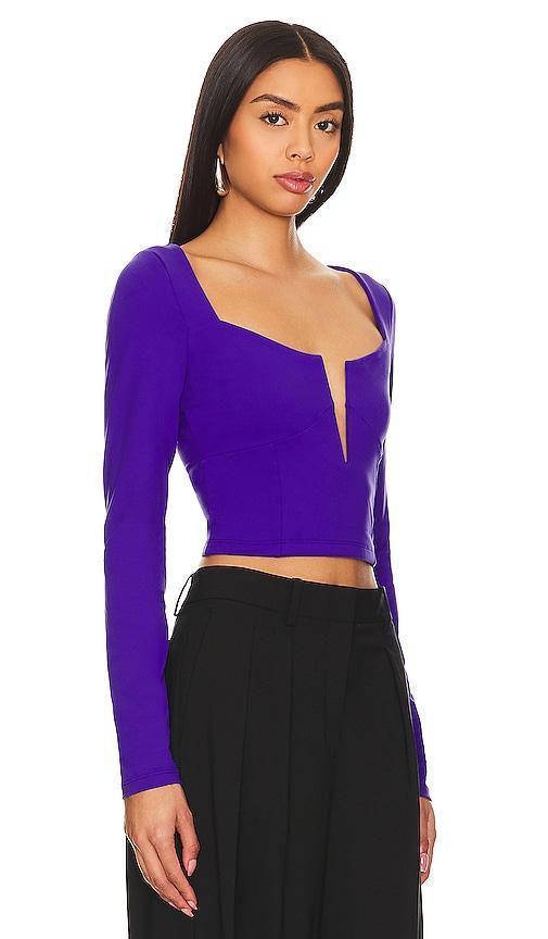 Corset Long Sleeve Top Susana Monaco Product Image