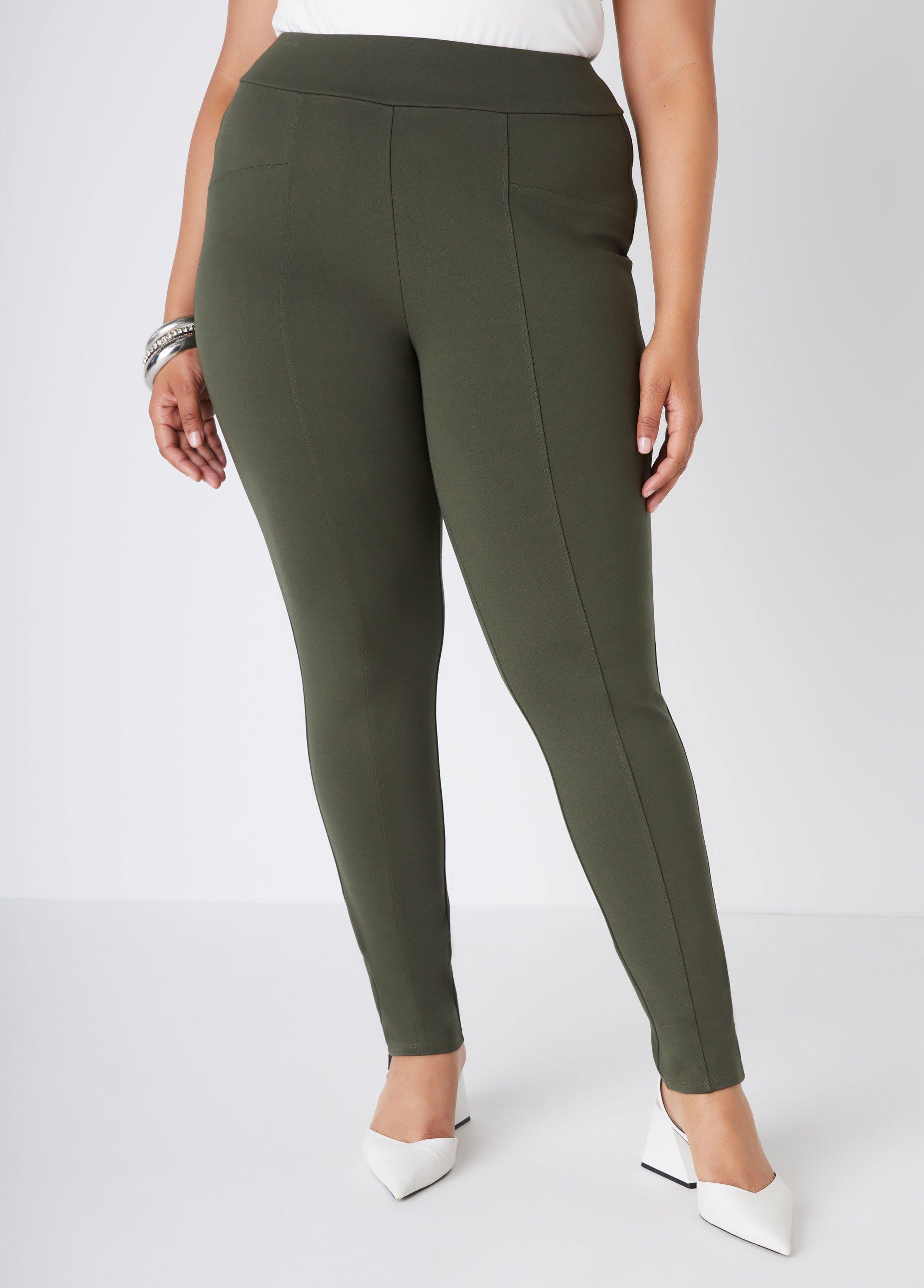 Seamed Ponte Leggings Product Image