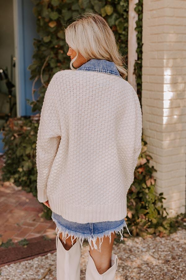 Cue The Cozy Knit Jacket Product Image