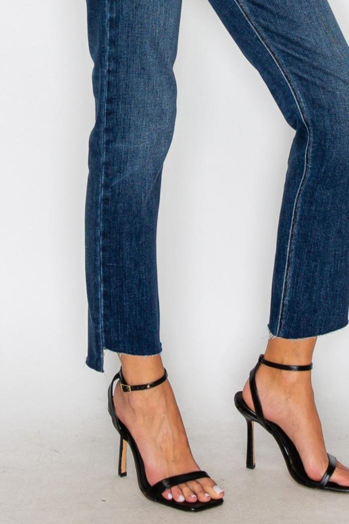 Tummy Control High Rise Jeans - Plus Product Image