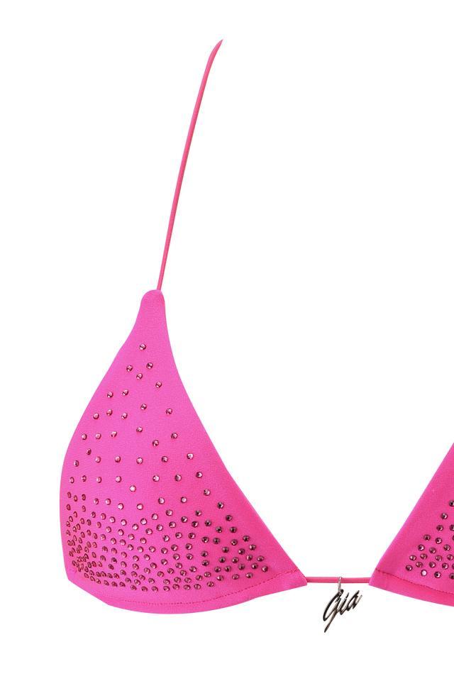 BAMBI DIAMANTE BIKINI BOTTOM - NEON PINK Product Image