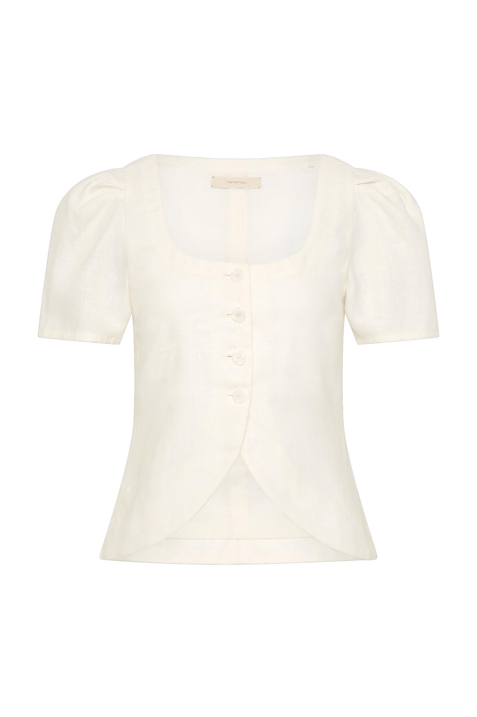 Eloise Mini Dress White Product Image