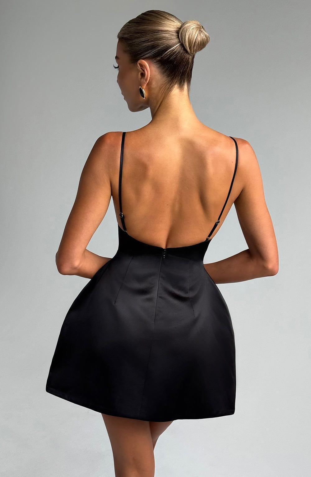 Tate Mini Dress - Black Product Image