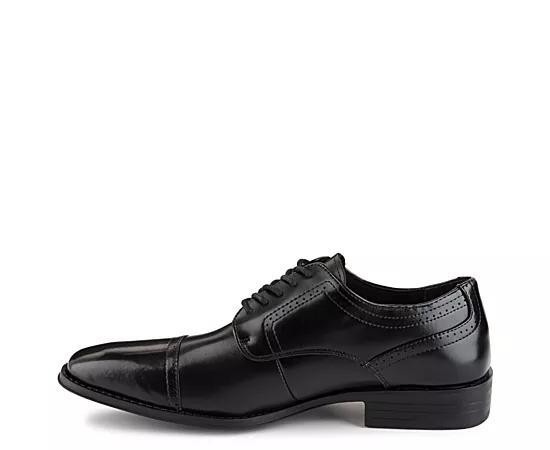 Stacy Adams Waltham Men's Leather Dress Shoes, Size: 8.5, Black Product Image