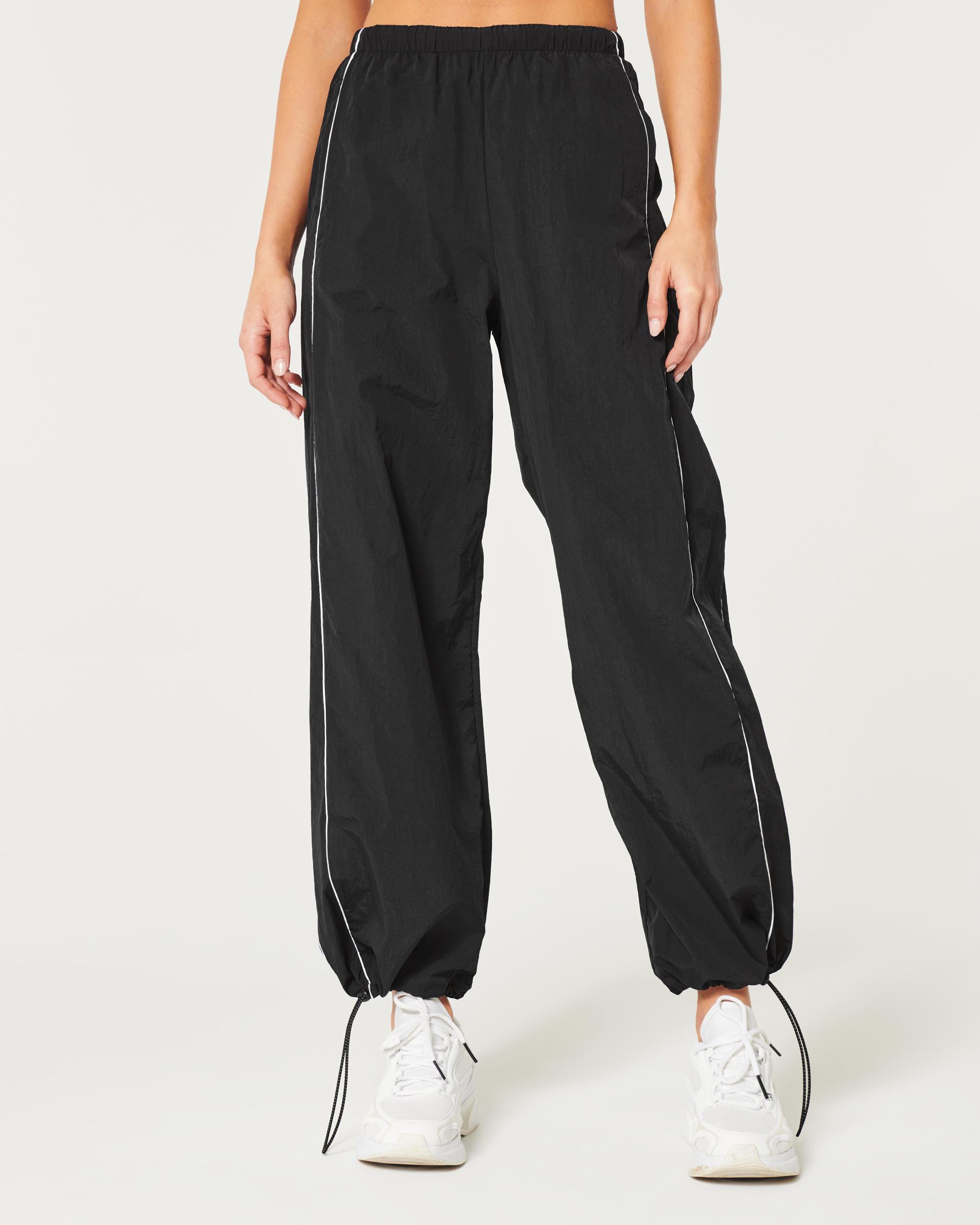 Gilly Hicks Active Tipped Crinkle Parachute Pants Product Image