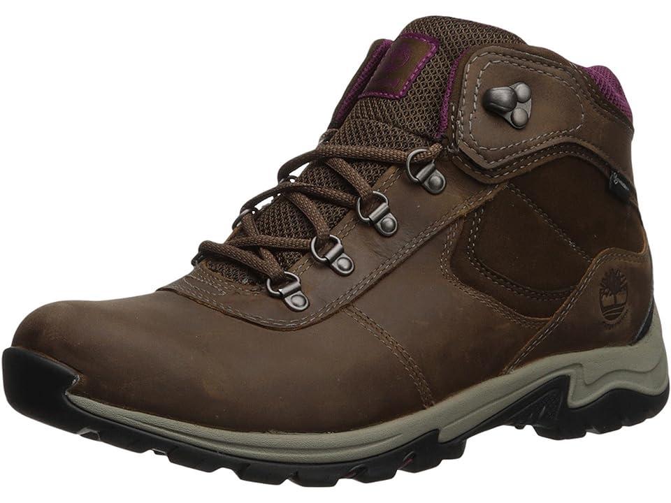 Timberland Mt. Maddsen Mid Leather Waterproof Full Grain Leather) Women's Lace-up Boots Product Image